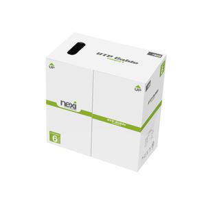 넥시 CAT6 롤 랜선 랜케이블 300M 케이블 그레이 NX627