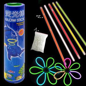 야광팔찌 100개/콘서트/축제/야광스틱/형광막대/야광봉/케미라이트/폭죽/나이