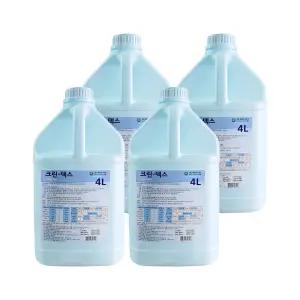 메디탑 크린덱스 4L 4통 알콜 에탄올 알파덱스 소독액