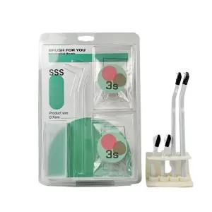 [11번가]브러쉬포유 리필치간칫솔 원기둥3s(0.7)200p+핸들4p+케이스