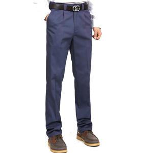 링클프리 여름 중년남성옷 면바지 빅사이즈 아빠바지 신사 기지