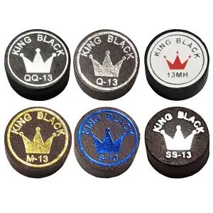 [당구팁]정품 킹블랙팁(QQ/Q/MH/M/S/SS) 다이아몬드팁 당구큐팁 개인팁 큐대