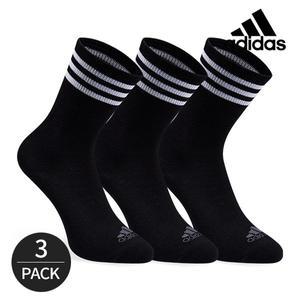 [아디다스] 골프 여성 퍼포먼스 앞로고 크루삭스 3P_BK