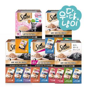 쉬바 리치 미니 파우치 35g 6개입 고양이간식