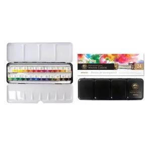 문교 고체물감 24색