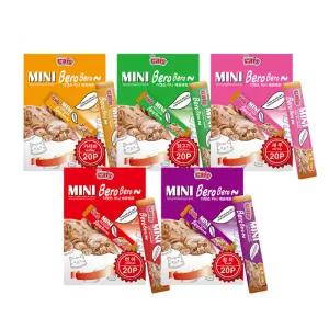 더캣츠 미니 베로베로 20p 5종세트 (100p)/고양이간식