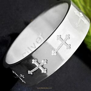 순은 십자가 반지 99% 실버 크로스 십자가 은반지 남성 여성 기념일 교회 성당 선물 커플링 아들선물 가족