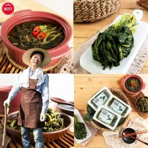 강원도 국산 무청 삶은 시래기 무우청 우거지 소포장 시래기팩 냉동 무시래기 햇시래기 무우 시레기