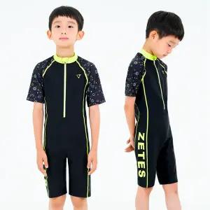 제테스 남아동 올인원 래쉬가드수영복 우주블랙 B_1Y063