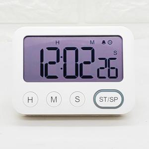 모던 화이트 수능 요리 쿠킹 알람 미니 탁상 디지털 타이머 시계