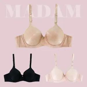 플라워 패턴 스판 몰딩 브라 B컵 LBR177B - 스판몰드 부인용 풀컵 여자속옷 브래지어