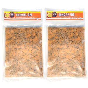 올심찬 패션후르츠 퓨레팩1kg×2개  냉동백향과100%