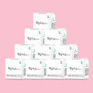 청담소녀 대나무 탑시트 오리지널 생리대 롱 팬티라이너 20P X 10팩
