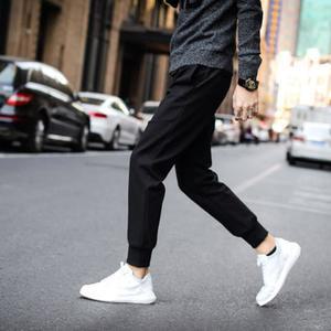 남자기모바지 가을 겨울 따뜻한 조거 허리끈 트레이닝 운동복 팬츠 하의