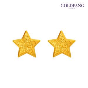 [골드팡] 24k 순금 쉬머링스텔라 귀걸이