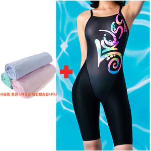 제이커스 여성실내 반전신5부실내수영복 JC3WBH0493_J캘리B