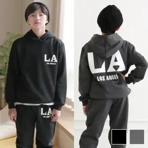 주니어클라쓰 LA후드기모상하복 주니어의류 초등학생옷 트레이니이복 세트 쥬니어복 남아 여아