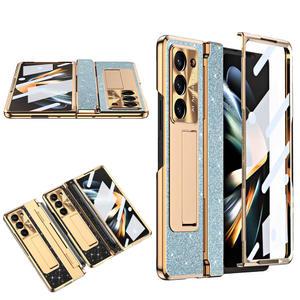 갤럭시 z폴드 7 6 5 4 3 글리터 플랫 힌지 보호 액정 풀커버 펜 수납 거치대 지폴드 제트폴드 폴더 케이스