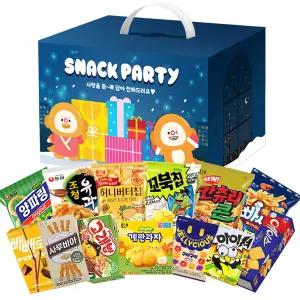 스낵파티 과자선물세트 (c17) 어린이날 생일 간식 행사 크리스마스 단체/선물