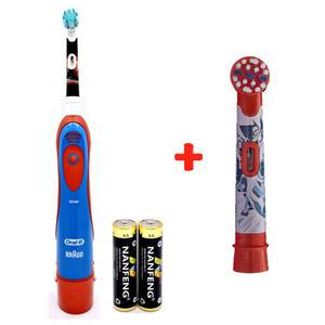오랄비 DB4510K 유아 어린이 전동칫솔 스테이지스파워 카즈w+디즈니 칫솔모(선택)