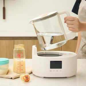 보아르 아가맘마 퓨어 분유포트 통유리 전기 커피포트기 무선 멀티 주전자 보온 안심세척