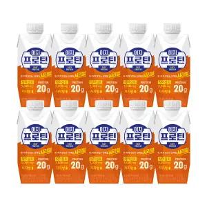 [롯데백화점]디씽컴퍼니 이지프로틴 당제로 시리얼 드링크 250ml X10개