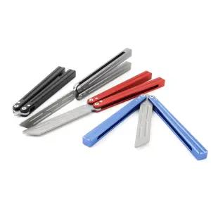 로드프로 연습용 발리송 ST-652 알루미늄 디코드 버터플라이 나이프