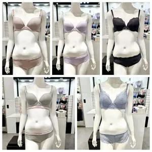 [엘르이너웨어](광주신세계)데일리 와이어/노와이어 여성 브래지어세트 5종 택1