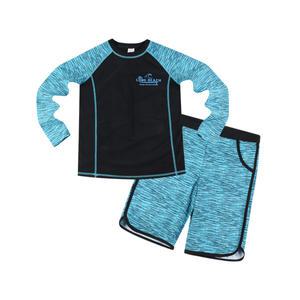 아이스샌드 주니어 아동  래쉬가드 세트 2피스 초등학생 수영복 BR91020