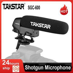 TAKSTAR SGC-600 카메라 콘덴서 샷건 마이크 인터뷰 슈퍼 카디오이드 3.5mm 플러그