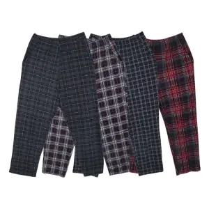 필굿 남성 극세사 피치기모 수면바지 모음 남자 겨울잠옷바지 체크 커플 패밀리룩 홈웨어 실내복 파자마