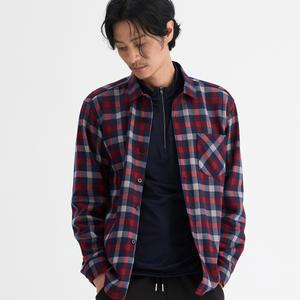 [BFL] 보온 기모 체크 남방_03