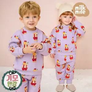 [밀크마일] 뉴피크닉베어기모상하복