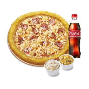 [파파존스] 치즈롤 하와이안(L)+콘 샐러드+코울슬로