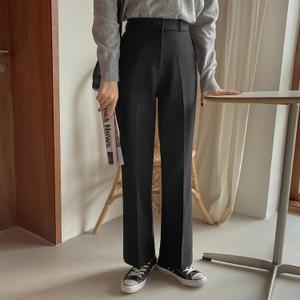 [시크릿라벨] 밴딩와이드일자핏기모슬랙스