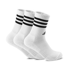 아디다스 3S 크루삭스 3컬레 1세트 두툼한쿠션 장목 중목양말 스포츠