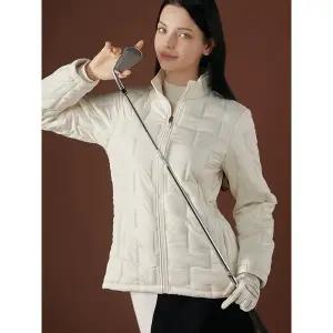 [아리스토우(ARISTOW)] 여성 무봉제 플리스안감 웜경량 패딩점퍼