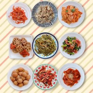 [수제] 일주일반찬 9종세트 반찬가게 가정식 밑반찬 집밥 반찬배달