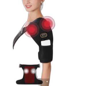 전기 어깨 온열찜질기 오십견 안마기 원적외선 숄더패드