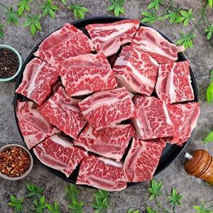미국산 쇠고기 소갈비 꽃갈비 찜용 LA갈비용 3.5cm 마디절단 2kg