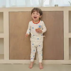 롤리코코 싱글스판내의 유아 아동 실내복 잠옷 아기내복 상하의세트