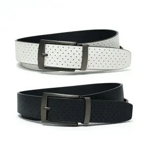 [하프클럽/나이키 골프]나이키 퍼포레이티드 Acu Fit 자동 골프 벨트 S5055