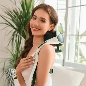 [미오데칼코마니] 해머링 목어깨 마사지기 / 주무르고 두드려야 풀린다, 2가지 헤드타입으로 최적의 마사지!