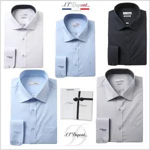 [롯데백화점]에스티듀퐁 [듀퐁셔츠] 25년 NEW 데일리 시그니처 슬림핏 일반핏 긴소매 셔츠 [선물포장]