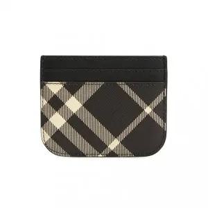 [버버리](김해점) 체크 여성 카드지갑 SANDON 8095129