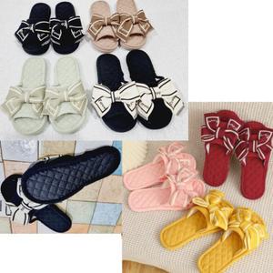 럭셔리리본삼중직실내화/거실화