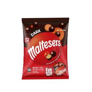 [기타]몰티져스 초콜릿 다크 펀사이즈 144g  밀크 카라멜골드 초코볼
