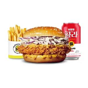 [노브랜드버거] 코울슬로치킨 버거세트