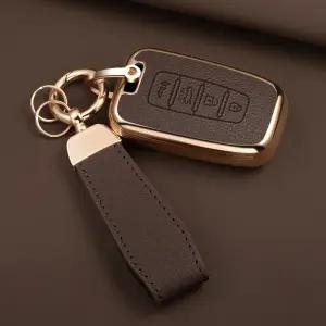 YF 쏘나타 가죽 차 키 케이스 키홀더 스마트키 HK-01