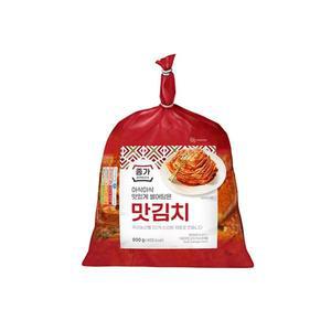 [엄마맛집]썰어담은 맛김치 900g 봄 식재료 종가 아삭아삭 시원한맛 건강한 집밥 간단한끼